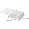 thumbnail image 2 of Drawer storage box, desk organizers, under desk organizer, hidden desk accessories organizer, stationery drawer organizer, plastic, 2 of 5