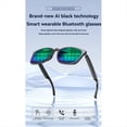 thumbnail image 3 of Gafas Inteligentes con IA, Bluetooth 5.4, Altavoz, Traductor de 145 Idiomas en Tiempo Real, Gafas de Sol con IA para Hombre y Mujer A, 3 of 5