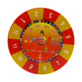 thumbnail image 3 of Rueda de la ruleta CUTICAT Juego de Bingo de Fiesta Giratorio, 3 of 8