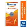 thumbnail image 1 of Multivitamínico Pharmaton para Adultos 30 Cápsulas. Auxiliar en el Tratamiento de Síntomas como la Disminución del estrés., 1 of 4