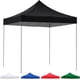 thumbnail image 1 of Carpa Cubierta Repuesto Para Toldo 3x3 Metros Impermeable Negro, 1 of 7