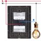thumbnail image 4 of Apagador para Pared Inoxium1AOxford 2Pzas Apagador 125-250VCA 10A 50/60Hz Plateado/Oxford Acero Inoxidable/PC., 4 of 5
