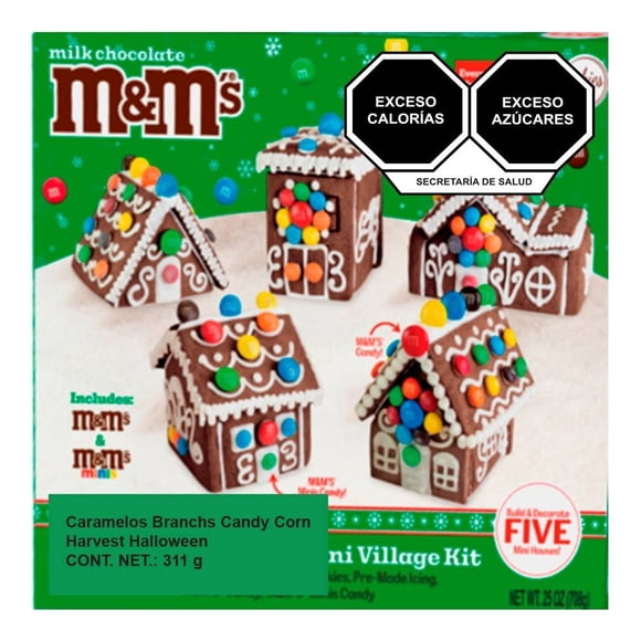 Kit de Galleta para decorar Cookies United M&Ms Village 311 g