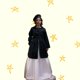 thumbnail image 2 of abrigo de niña, Maga boutique,talla10, color negro, una pieza, con boina, forro completo, detalle de moños,, 2 of 4