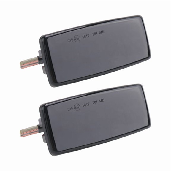 2X LED Dynamic Side Maker Luces Repetidoras LáMpara de SeñAl de  para    SL CLASE W201 190 W202 W124 W140 R129