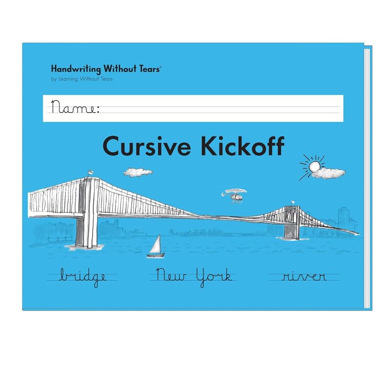 Cursive Sal Cuaderno de trabajo Learning Without Tears Cursive Kickoff, a partir de ...