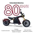 thumbnail image 3 of Moto Eléctrica Neo Moto Bike Estilo Chopper M8S - 80km/h - 4000W, 3 of 14