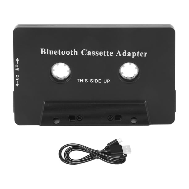 Universal Cassette Bluetooth 5.0 Audio Car Tape Aux Adaptador EstéReo con MicróFono para TeléFono MP3 AUX Cable Reproductor de CD