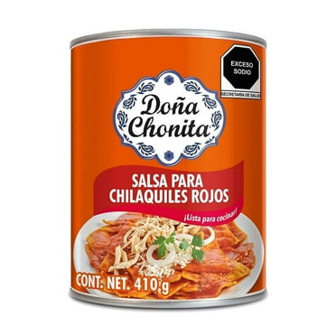 Salsa Doña Chonita para chilaquiles rojos 410 g