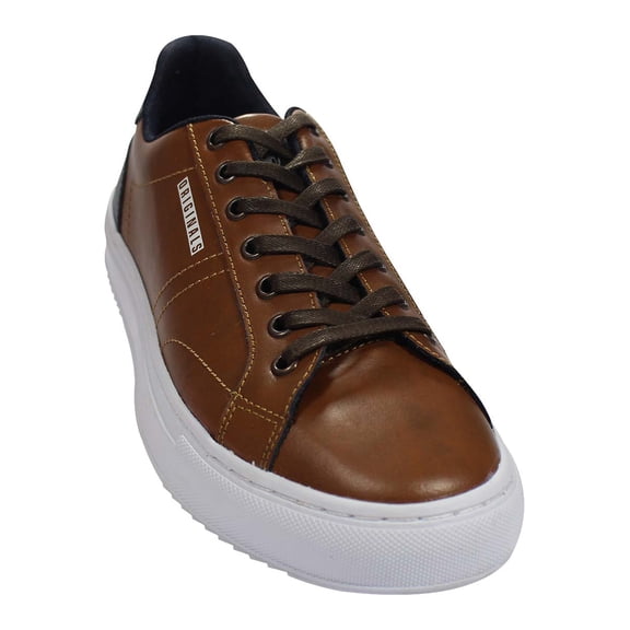 TENIS CASUAL LEON HOMBRE CAFE PIEL 7165