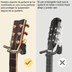 thumbnail image 4 of 6 Piezas Soporte Para Guitarra Bloosom  Pared Con Gancho Esponja Negro, 4 of 4