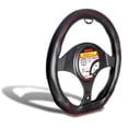 thumbnail image 2 of CUBREVOLANTE DE PIEL NEGRO FORMA "D", 2 of 3
