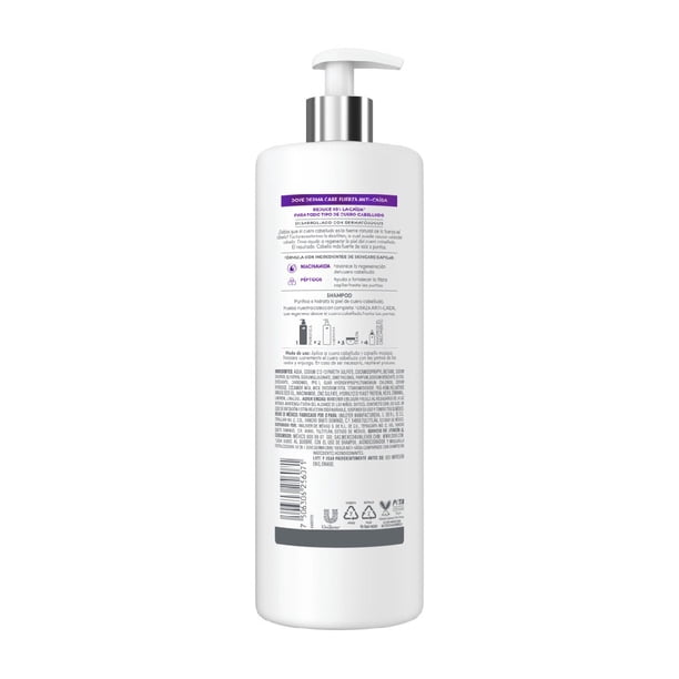 Imagen 2 de Shampoo Dove Derma Care fuerza anti-caída, reduce la caída, 675 ml