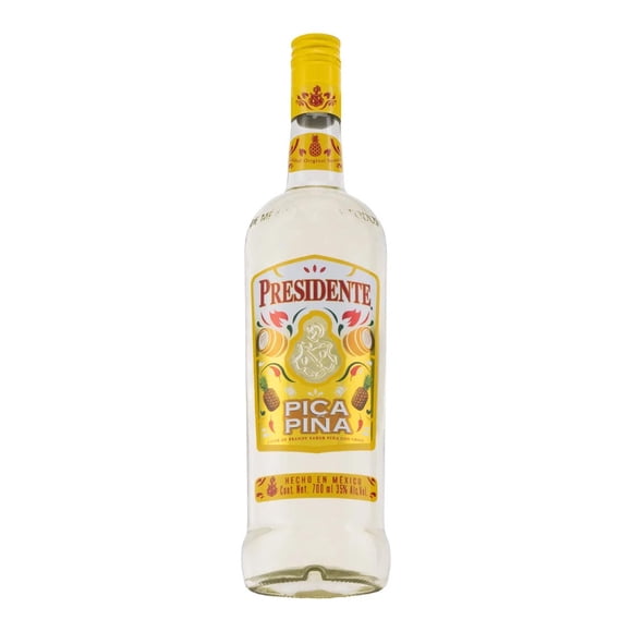 Pack de 2 Licor de Brandy Presidente Pica Piña 700 ml