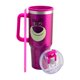 thumbnail image 4 of Termo Alto Doble Pared con Asa y Popote, Diseño Lotso de Toy Story 30 Aniversario, Termo Metalizado Rosa, Capacidad 1. 2 L, 4 of 6