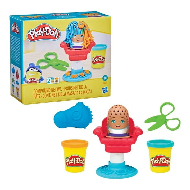 Set de Juego Hasbro Play-Doh Mini Cortes Divertidos peluquería de juguete para manualidades