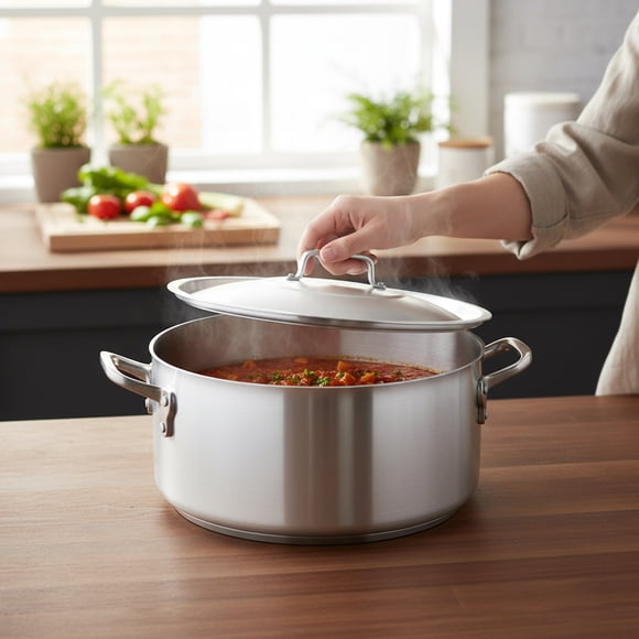 BUDINERA DE ALUMINIO TRIPLE FUERTE No. 30 CACEROLA GRAN CHEF