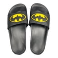thumbnail image 1 of Sandalias Warner Bros Batman Para hombre, Logo Negro, talla 25, 1 of 4
