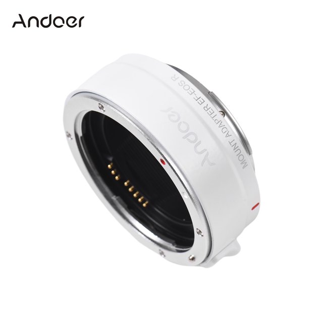 Anillo Adaptador EF A RF Con Autofoco, Estabilización IS Y EXIF, Compatible Con Lentes Canon EF/EF-S Para Cámaras EOS R Full Frame