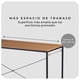 thumbnail image 4 of Escritorio Minimalista TOPLIVING para Oficina TOPLIVING Base de metal para un mejor soporte, 4 of 9