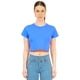 thumbnail image 1 of Playera Crop Básica Manga Corta Para Mujer Quarry Color Azul, 1 of 4