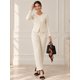 thumbnail image 2 of Conjunto 2 Piezas para Mujer, Elegante y Sofisticado, Blusa de Manga Larga y Pantalón, 2 of 5
