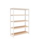 thumbnail image 1 of Librero CUBIK 120 h164 Blanco Semi mate-Roble, 1 of 2