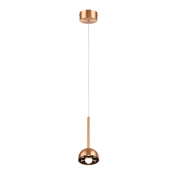 Lámpara Colgante LED de Metal 1.50 m de Altura Luz Cálida Brillante Tecnolite