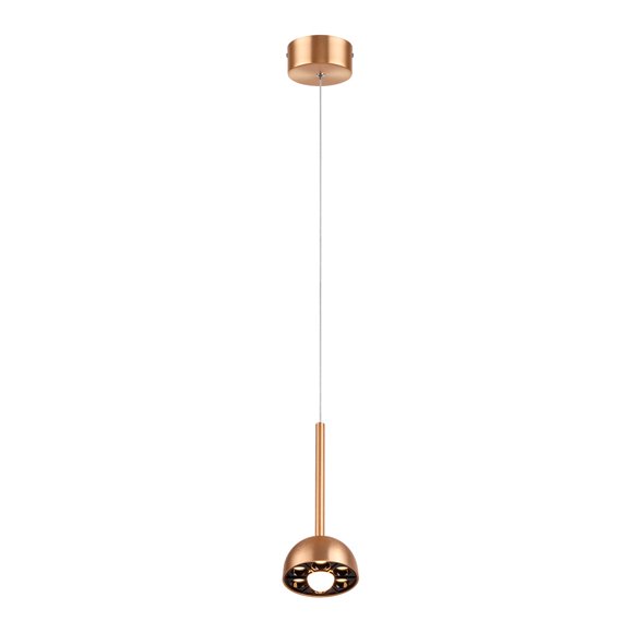 Lámpara Colgante LED de Metal 1.50 m de Altura Luz Cálida Brillante Tecnolite