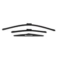 thumbnail image 1 of Conjunto de 3 piezas de limpiaparabrisas delantero y trasero de 24" 18" 14" para Mazda CX-5 con bloqueo superior negro, 1 of 5