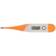 thumbnail image 1 of Termómetro clínico electrónico, termómetro oral portátil para bebés digitales con cabezal suave para adultos y niños, 1 of 12