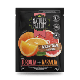 Bebida En Polvo Sabor Toronja Naranja