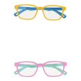 thumbnail image 1 of de 2 gafas de terre para niños con luz de color azul anti-luz, gafas de seguridad para ordenador, TV, 1 of 9