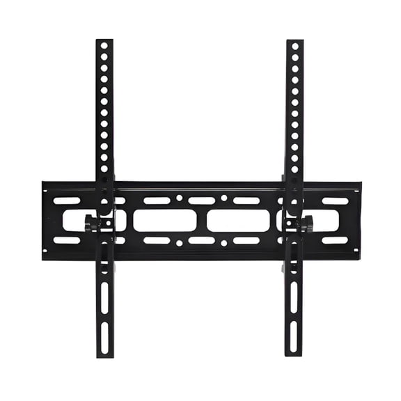 Soporte De Pared Fijo Para TV Con Inclinación  Virtual Zone Televisión Monitor 32 a 55 Pulgadas Negro