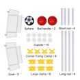 thumbnail image 2 of Kit de entrenamiento de fútbol, juego de juguetes de fútbol Air Power para niños, juego de juguetes de fútbol, máxima comodidad, 2 of 10