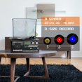 thumbnail image 3 of Reproductor de discos LoopTone 9 en 1, casete de CD Bluetooth de 3 velocidades, 3 of 9