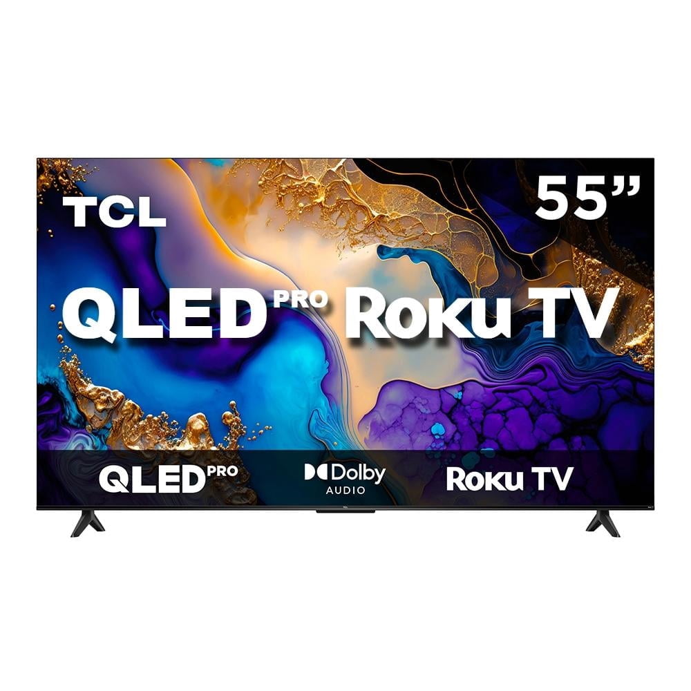 TV TCL Pantalla TCL 55 Pulgadas QLED 4k Smart Roku TV 55Q51K