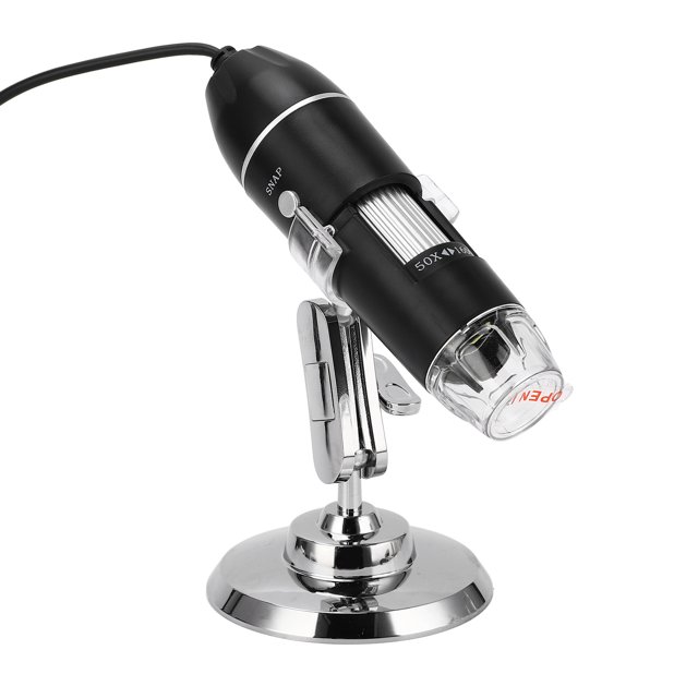 Microscopio Digital, Microscopio Portátil HD Inalámbrico Con Puerto USB De 50 A 1600X Para Jadestone