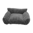 thumbnail image 2 of Sofá cama para gatos, sofá cama para mascotas, fácil de limpiar, versátil, portátil, moderno, antideslizante, para dormir, para gatitos, gatos, perros Gris, 2 of 8