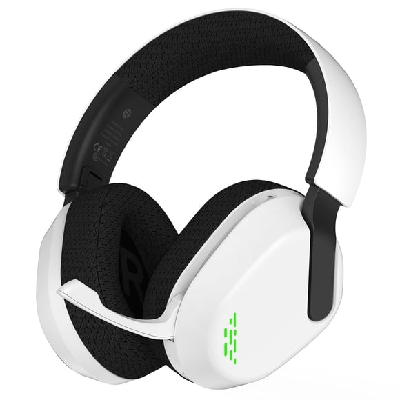 Audífonos Inalámbricos para Juegos para Xbox One, Xbox Series X/S, PS4, PS5, PC, Mac, Switch, Bluetooth 5.4, Audífonos Xbox con Micrófono con Cancelación de Ruido, Audífonos para Juegos sobre la Orej