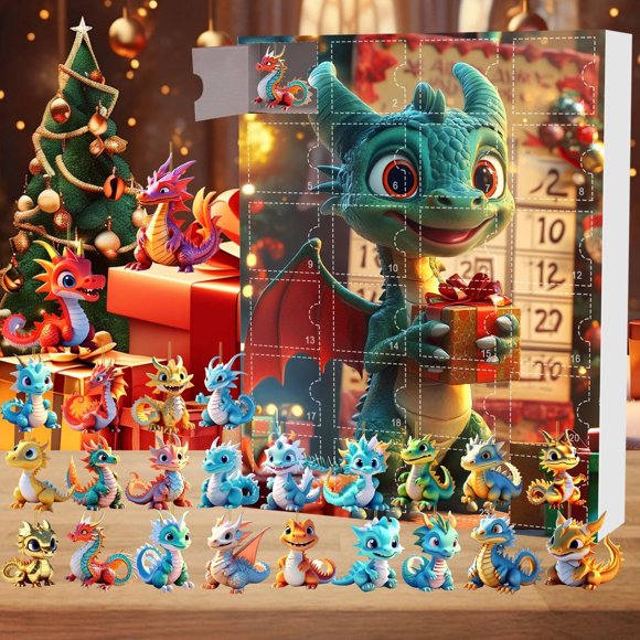 2025 Christmas Advent Calendar Christmas Acrylic Hanging Ornament Xmas 24 Days Countdown Calendar Funny Pendants Vintage Hanging Supplies