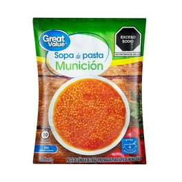 Sopa de pasta Great Value munición 95 g