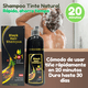 thumbnail image 5 of Shampoo Cubre Canas Natural Tinte Retoque Cabello 500ml Negro, 5 of 7