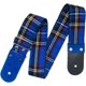 thumbnail image 1 of Correa para guitarra, Strap guitarra acústica, bajo eléctrico, guitarra eléctrica Kidam Escoces azul rey, 1 of 3