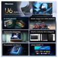 thumbnail image 4 of TV Pantalla Hisense de 75 pulgadas MINILED 75U6SV con sistema operativo VIDAA, 4 of 12
