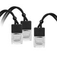 thumbnail image 4 of 3 botellas difusoras para coche, botellas de perfume vacías, adornos decorativos, accesorios para el interior del coche, difusor ambientador para coch transparente, 4 of 8