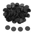 thumbnail image 3 of Fichas de casino, fichas de juego, fichas de póquer, 25 mm, para juegos familiares, fáciles de manejar, Negro, 3 of 9