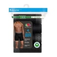 thumbnail image 4 of Bóxer Ajustado Fruit Of The Loom para Hombre, Negro 4 Piezas Talla CH, 4 of 4