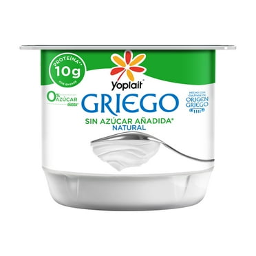 Yoghurt Yoplait Griego natural sin azúcar bajo en grasa 145 g