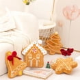 thumbnail image 1 of Cojín Navideño de Jengibre: Un Regalo para Las Fiestas y El Año Nuevo., 1 of 7